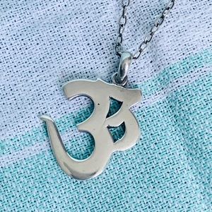 🕉 Om Sterling Necklace